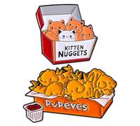 LUKGELYAM Cute Enamel Pins Cartoon Lapel Pin Brooch Badge for Backpack Jackets Funny Tiger Pins for Gift Anime Enamel Pin for Clothing Hat Decoration, Metal, enamel