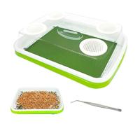 LUKHMELF Mealworm Breeding Kit, Farm & Keeper with Insect Tweezers for Mealworms, Bearded Dragons, Leopard Geckos, Lizards, Frogs, Birds & Chickens