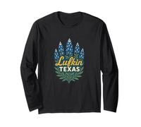 Lukin Texas Wildflower Season Bluebonnets Long Sleeve T-Shirt