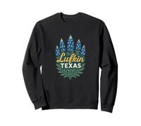 Lukin Texas Wildflower Season Bluebonnets Sweatshirt