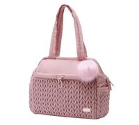 LUKJOJO Diaper Tote Bag, Baby Travel Organizer (Dusty Rose)