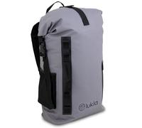 Lukla - Premium 25L Grey Waterproof Dry Bag Backpack with Inner Laptop Sleeve & Waterproof Phone Case. Roll-Top Closure Made for All Watersports Activities, Hiking, Cycling & Commuting