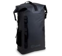 Lukla - Premium 25L Waterproof Black Dry Bag Backpack with Inner Laptop Sleeve & Waterproof Phone Case. Roll-Top Closure Made for All Watersports Activities, Hiking, Cycling & Commuting