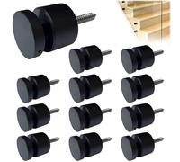 LukLoy 12 Pack Marine Grade SS316 Solid Heavy Duty Glass Railing Standoff