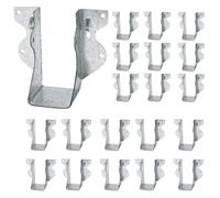 LukLoy 2x4 Joist Hanger 20 Gauge Galvanizing Face Mount Joist Hangers for Wood, 10 Pack
