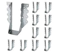 LukLoy 2x6 Joist Hanger 20 Gauge Galvanizing Face Mount Joist Hangers for Wood, 10 Pack