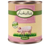 Lukullus Pork - Grain-Free - Saver Pack: 12 x 800g
