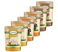 Lukullus Pouches Classic Mixed Saver Pack 24 x 300g Wet Dog Food Pouches Tasty Varieties & Suitable for Fully-grown Dogs Perfect for Gourmet Dogs Protein