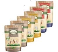 Lukullus Pouches Grain-free Mixed Saver Pack 24 x 300g Wet Dog Food Pouches Tasty Varieties & Suitable for Fully-grown Dogs Perfect for Gourmet Dogs Protein