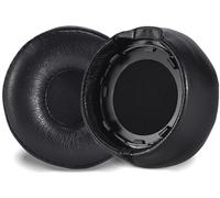 Lukvcoe Earpads for Jabra Engage 55/65/75 Stereo Black, Protein Leather | (Do Not Fit Engage 50, Engage 55/65/75 Mono Version), High-Density Foam, Sound Restoration, Ergonomic, Noise-Isolating