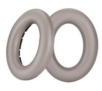 Lukvcoe Earpads for Sennheiser Accentum/Accentum Plus, Protein Leather Gray | High-Density Foam, Enhanced Bass, Noise Isolation, Sound Restoration, Easy Quick Install, Ergonomic, Long Sessions, Home/Offi