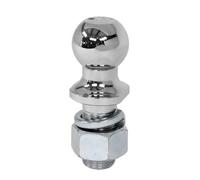 LUkYeN Chrome 50mm Shank Tow Ball, 5000Lbs Trailer Hitch Ball | Hot forged steel, chrome plated, 50mm shank, 5000lbs max load capacity