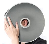 Lukymod Piercing Pillow | Ear Piercing for Side Sleepers | Pain Relief | Memory Foam Does Not Collapse | Donut | Reduces Pressure | Pillow with Ear Hole | CNH | Earrin
