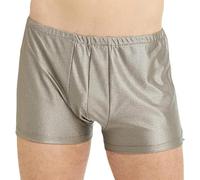 LukyTrge EMF Anti-Radiation Men Briefs Silver Fiber Underwear,EMF/EMI Blocking Anti-Radiation Faraday Fabric (Color : Men, Size : XXL)
