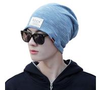 LukyTrge EMF Radiation Protection Hat,Unisex EMF Anti-electromagnetic Radiation Headgear Soft Breathable Fashion (Color : Blue, Size : One Size)