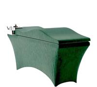 LUKYWANG Lash Bed Curved Mattress Topper For Lash Bed Beauty Salon Lash Bed Mattress Memory Foam Lash Bed Topper Eyelash Mattress(Green)
