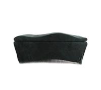 LUKYWANG Lash Bed Lash Bed Topper and Bed Cover, Ergonomic Curvy Massage Table Cushion, Eyelash Mattress Bed for Beauty Salon Eyelash Mattress(Black Bed and Cover,180x60 cm)