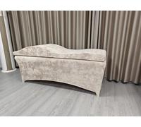 LUKYWANG Lash Bed Lash Bed Topper and Bed Cover, Ergonomic Curvy Massage Table Cushion, Eyelash Mattress Bed for Beauty Salon Customized Eyelash Mattress(Orange,180x70 cm)