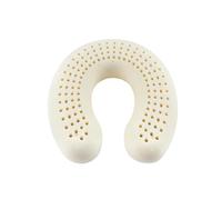 LUKYWANG Latex Pillow Natural Latex U-shaped Neck Protection Pillow for Aircraft Travel Neck Lunch Rest Sleeping Pillow U Pillow Latex Orthopedic Pillow
