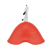 Lula AMMI19 Dog bowl with blanket Red-orange Alessi SINGLE PIECES
