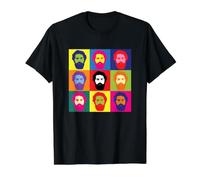 Lula Brazil Pop Art Value Graphic T-Shirt, Men, Black, M