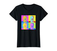 Lula Brazil Retro Vintage Pop Art Value Graphic T-Shirt, Women, Black, L