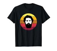Lula Brazil Sunset Retro Vintage Value Graphic T-Shirt, Men, Black, M