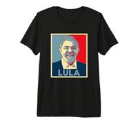 Lula Da Silva Brazil Pop Art Retro Vintage Premium T-Shirt