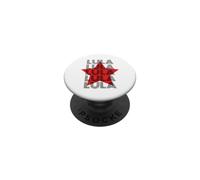 Lula Of Brazil Retro Style Typography Art PopSockets Adhesive PopGrip