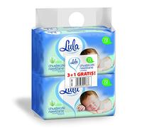 LULA Wet wipes with ALOES 72pcs 3pcs + 1pcs free