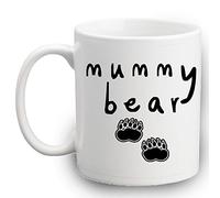 LULAH BLU Mummy Bear Mug | Coffee Tea Cup | Cute New Mum Gift | Mum To Be Present