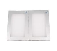 Lulaxy 2Pcs A4 Screen Printing Aluminum Frame Stretched 120T Silk Screen Polyester Screen for Printed Circuit Board