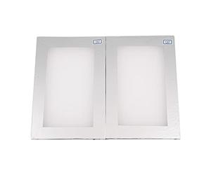 Lulaxy 2Pcs A4 Screen Printing Aluminum Frame Stretched 120T Silk Screen Polyester Screen for Printed Circuit Board
