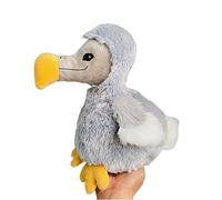 LuLezon 11'' Realistic Dodo Bird Stuffed Animal Pillow Plush Toy Soft Ugly Dodo Plushie Big Birds Stuffed Animals Pillows for Kids Gifts Home Decor