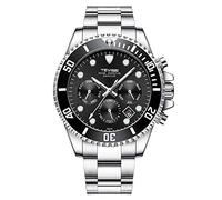 LULI Luminous Calendar Men's Mechanical Watch Six Hands Multifunction Waterproof Watch (Color : 3)