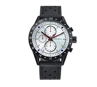 LULI Men Watches Unique Design Fashionable Multifunctional Style Quartz Sport Wrist Watch With Leather Band GMT Time Calendar Luminous Display (SKU : Wa1400br)