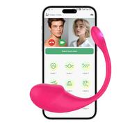 lulir Vibrator Sex Toys, Wearable Vibrators APP Remote Control Vibrator with 9 Vibrating Modes, Silent Bullet Panty Vibrator, G Spot & Clitoral Stimulator for Women and Couples