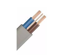 Lulizzie 2.5mm Twin and Earth Cable, 100M, Two Colored, Compatible with Standard Electrical Devices