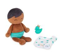 LullaBaby - 14-Inch Bath Doll - Warm Skintone & Blonde Hair Baby Boy with Accessories - Soft Plush Body - Real Water Play - Toddler Toy - Ages 2+