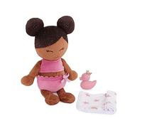 LullaBaby 14-Inch Bath Doll, Water-Safe Plush with Bath Accessories