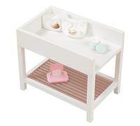 LullaBaby - Changing Station - 2 Diapers with Mini Plushies & Pretend Care Items - Baby Doll Accessories - Pretend Play 2+ Years