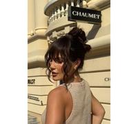 LullaBellz Feathered Fringe Clip In Bangs BLONDES | CHAMPAGNE BLONDE