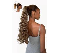 LullaBellz Midi Grande 20" Curly Corkscrew Pony BLONDES | HARVEST BLONDE