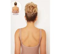 Lullabellz Premium Messy Bun Hair Up Scrunchie Natural