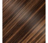 LullaBellz Super Thick 22" 5 Piece Curly Clip In Hair Extensions Blondette Browns