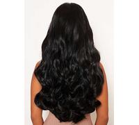 Lullabellz Super Thick 22 inch 5 Piece Natural Wavy Clip in Hair Extensions Natural