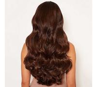 Lullabellz Super Thick 22 inch 5 Piece Natural Wavy Clip in Hair Extensions Natural