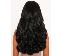 Lullabellz Thick 20 inch 1 Piece Curly Clip in Hair Extensions Natural