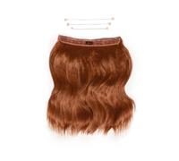 Lullabellz Women's 18" 1 Piece Halo Brushed Out Hidden Wave Extensions in Mixed Auburn Lullabellz Mixed Auburn One Size