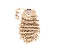 Lullabellz Women's Midi Grande Curly Corkscrew 20inch Wraparound Pony in Light Blonde Lullabellz Light Blonde